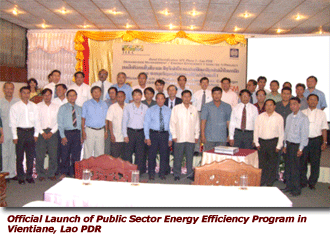 Official Launch of Public Sector Energy Efficiency Program in Vientiane, Lao PDR
