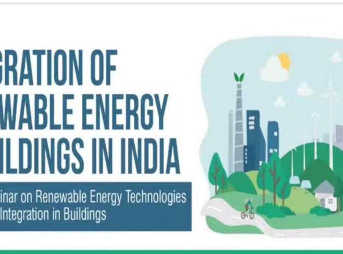 Recording of Webinar on Renewable Energy Technologies Suitable for Building Integration, Oct 23, 2020