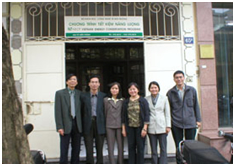 IIEC Finance Specialist with the PECSME PMO Officers and Specialists from the Vietnam Ministry of Finance – in the Development of EE Loan Guarantee Fund for SMEs